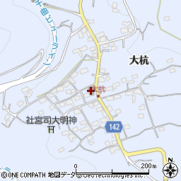 大杭研修センター周辺の地図