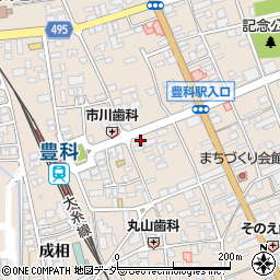 明光義塾豊科教室周辺の地図