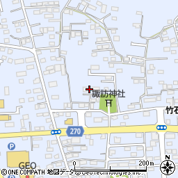 栃木県佐野市高萩町280周辺の地図