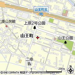 群馬県伊勢崎市山王町133周辺の地図