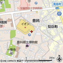 近畿日本ツーリスト代理業ツーリストツアーイオン豊科営業所周辺の地図