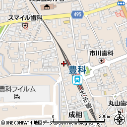 長野県安曇野市豊科新田4913周辺の地図