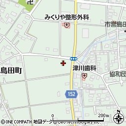 セブンイレブン足利島田町店周辺の地図