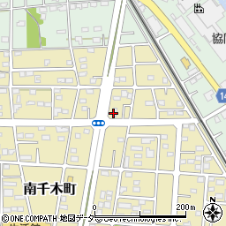 保険クリニック　伊勢崎店周辺の地図