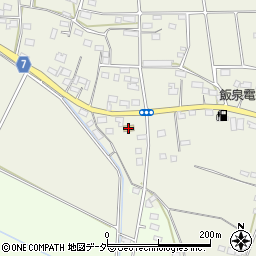 セブンイレブン下館茂田店周辺の地図