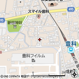 長野県安曇野市豊科4980周辺の地図