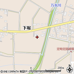 長野県安曇野市堀金烏川3909周辺の地図