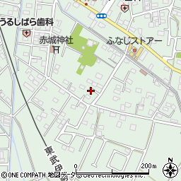 栃木県足利市上渋垂町198周辺の地図