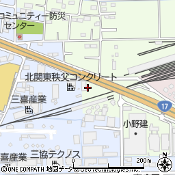 北関東ナック株式会社周辺の地図