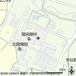 石川県加賀市宇谷町ヤ周辺の地図