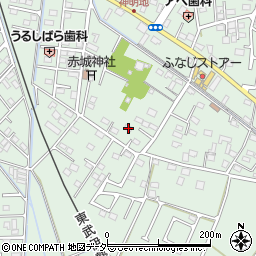 栃木県足利市上渋垂町199-1周辺の地図