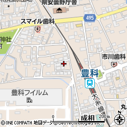 長野県安曇野市豊科新田4969周辺の地図