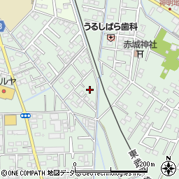 栃木県足利市上渋垂町40周辺の地図