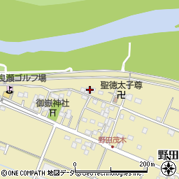 栃木県足利市野田町2245周辺の地図