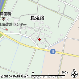 茨城県笠間市長兎路563周辺の地図