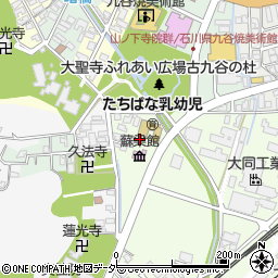 加賀市役所　蘇梁館周辺の地図