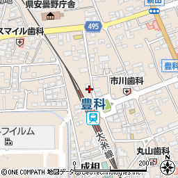 長野県安曇野市豊科4912周辺の地図