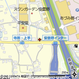 長野県安曇野市豊科南穂高140周辺の地図