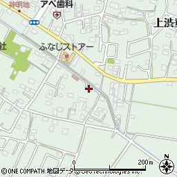 栃木県足利市上渋垂町546-1周辺の地図