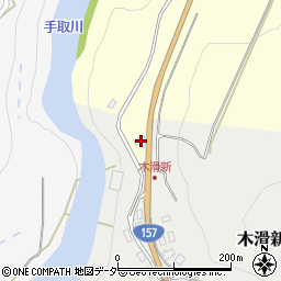 石川県白山市木滑オ25-5周辺の地図