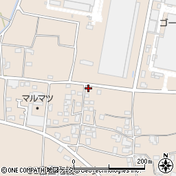 長野県安曇野市堀金烏川2070周辺の地図