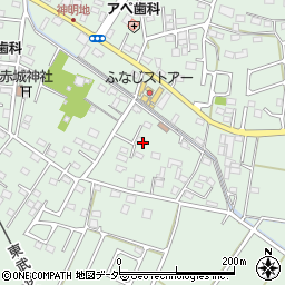 栃木県足利市上渋垂町534-1周辺の地図
