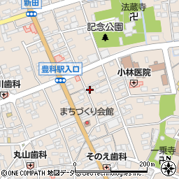 長野県安曇野市豊科4750周辺の地図