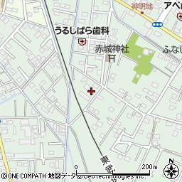 栃木県足利市上渋垂町118周辺の地図