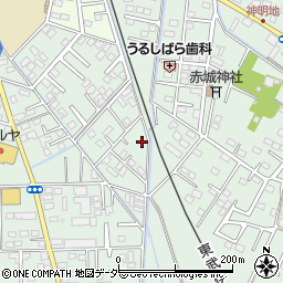 栃木県足利市上渋垂町41-1周辺の地図