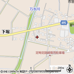 長野県安曇野市豊科新田5184周辺の地図