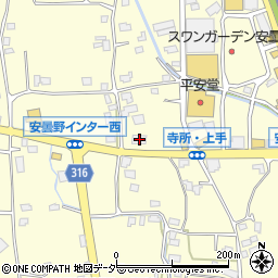 長野県安曇野市豊科南穂高寺所133周辺の地図