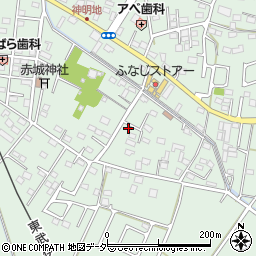 栃木県足利市上渋垂町529周辺の地図