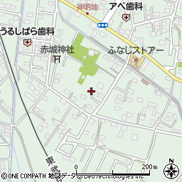 栃木県足利市上渋垂町201周辺の地図