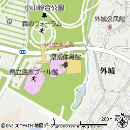 栃木県立　温水プール館周辺の地図