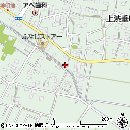 栃木県足利市上渋垂町544-1周辺の地図