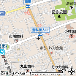 長野銀行豊科支店周辺の地図