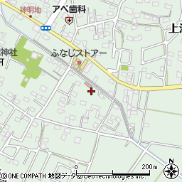 栃木県足利市上渋垂町540周辺の地図