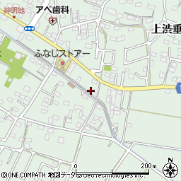 栃木県足利市上渋垂町544周辺の地図