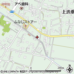 栃木県足利市上渋垂町544周辺の地図