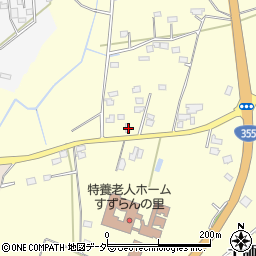 茨城県笠間市土師1247-4周辺の地図