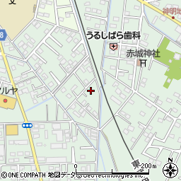 栃木県足利市上渋垂町41-2周辺の地図