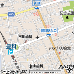 長野県安曇野市豊科4841周辺の地図