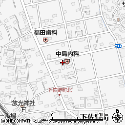 中島内科医院周辺の地図