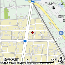 伊勢崎ボクシングジム周辺の地図