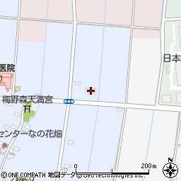 栃木県佐野市君田町221周辺の地図