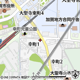 北陸中日新聞加賀通信局周辺の地図