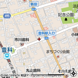 長野県安曇野市豊科4840周辺の地図