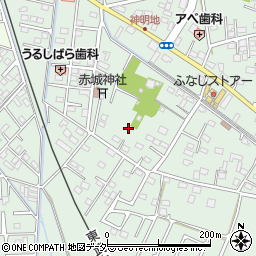 栃木県足利市上渋垂町123周辺の地図
