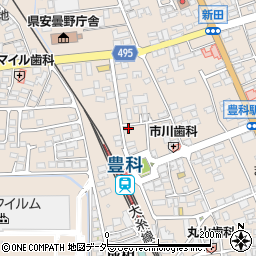 長野県安曇野市豊科4915周辺の地図
