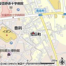 長野県安曇野市豊科南穂高468周辺の地図